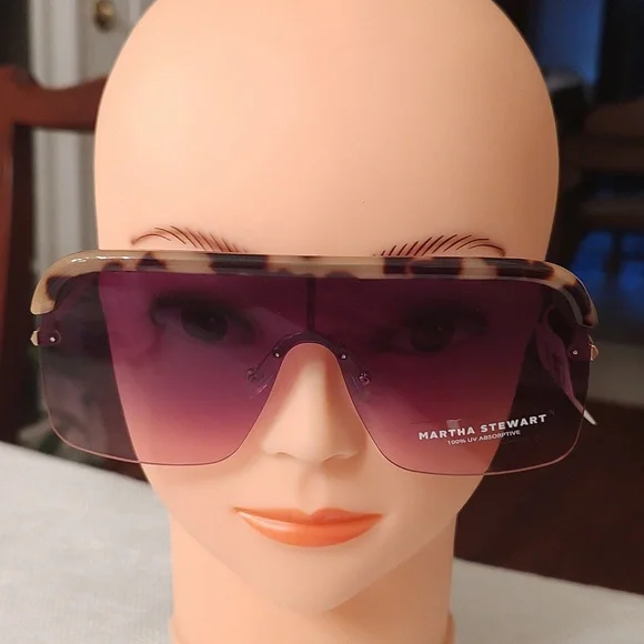 Martha Stewart Oversized Sunglasses MS203 Martha-Stewart-Women-s-MS145-  main image 3